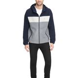 Jaqueta De Lã De Alto Desempenho Com Capuz Tommy Hilfiger Masculina Navy Xl