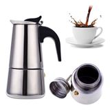 Caféteira Italiana Inox Premium Para 6 Xicaras