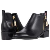 Bota De Tornozelo Tommy Hilfiger Wright2 Feminina Preta Tamanho 7,5