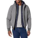 Jaqueta Masculina Tommy Hilfiger Com Revestimento Macio E Forro Sherpa