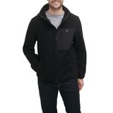 Jaqueta Tommy Hilfiger Com Capuz Performance De Lã Masculina