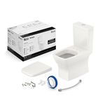 Kit Vaso Sanitário Com Caixa Acoplada E Assento Soft Close Boss Incepa Bege Fosco