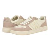 Tênis Tommy Hilfiger Veniz Feminino Chique Creme/cinza
