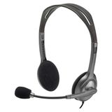 Fone De Ouvido Mic Logitech H111 Plug 3,5mm P/ Smart/tablet