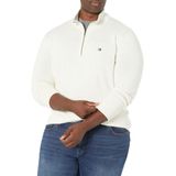 Suéter Masculino Tommy Hilfiger, Grande E Alto, 2gg, Branco De Neve