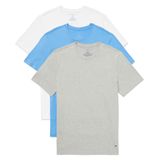 Camisetas Íntimas Masculinas De Algodão Tommy Hilfiger, Pacote Com 3 Unidades