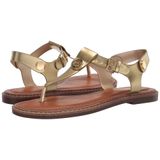 Sandálias Femininas Tommy Hilfiger Bennia Douradas Tamanho 8,5