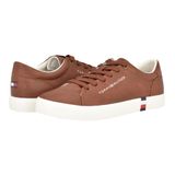 Tênis Tommy Hilfiger Ramoso Para Homens Cognac 210 - 7.5