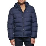 Blusão Tommy Hilfiger Masculina Com Capuz Azul Meia-noite