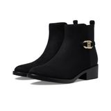 Bota Tommy Hilfiger Imiera2 Feminina De Couro Preto