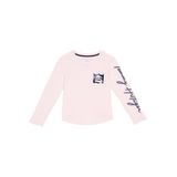 Camiseta Tommy Hilfiger Para Meninas Com Logotipo De Manga Comprida De 5 Anos