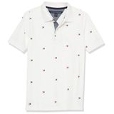 Camisa Polo Tommy Hilfiger Masculina De Manga Curta 12-14 Anos