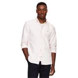Camisa Tommy Hilfiger Oxford Personalizada Para Homens Rosa Xs