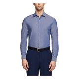 Camisa Social Tommy Hilfiger Slim Fit Non Iron Para Homens