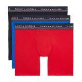 Cueca Boxer Tommy Hilfiger Modal Para Homens, Pacote Com 3