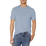 Camiseta Tommy Hilfiger Grande E Alta Com Bolso Para Homens
