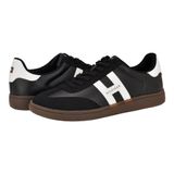 Tênis Tommy Hilfiger Berge Masculino Preto/branco Tamanho 8.5