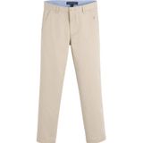 Calças Tommy Hilfiger, Vestido Masculino, Mistura De Sarja, Cáqui, Tamanho 8