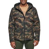 Jaqueta Tommy Hilfiger Feminina Preenchida Com Capa Macia Camuflada