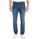 Jeans Tommy Hilfiger Thd Straight Fit Para Homens, Lavagem Escura