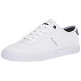 Tênis Tommy Hilfiger Pandora Para Homens Branco/azul Marinho Tamanho 8