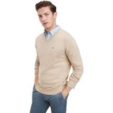 Suéter Tommy Hilfiger Masculino Com Decote Em V, Coleção 2024 Tanntr Xxl