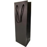 Sacola/embalagem Vinho Presente 36x12x8cm Preto - Quanhe