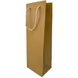 Sacola/embalagem Vinho Presente 36x12x8cm Dourado - Quanhe