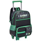 Mochila Escolar De Carrinho Gamer Vd24528k - Clio