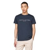 Camiseta Masculina Tommy Hilfiger Com Logotipo Bordado 100% Algodão