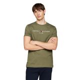 Camiseta Masculina Tommy Hilfiger Com Logotipo Bordado 100% Algodão
