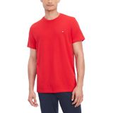 Camiseta Masculina Tommy Hilfiger Core Flag, Gola Redonda, Mogno