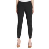 Calça Social Feminina Tommy Hilfiger De Pernas Retas Pretas 14
