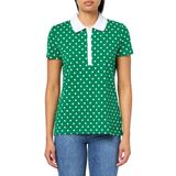 Camiseta Polo Tommy Hilfiger Feminina Abundant Verde/branca Xs