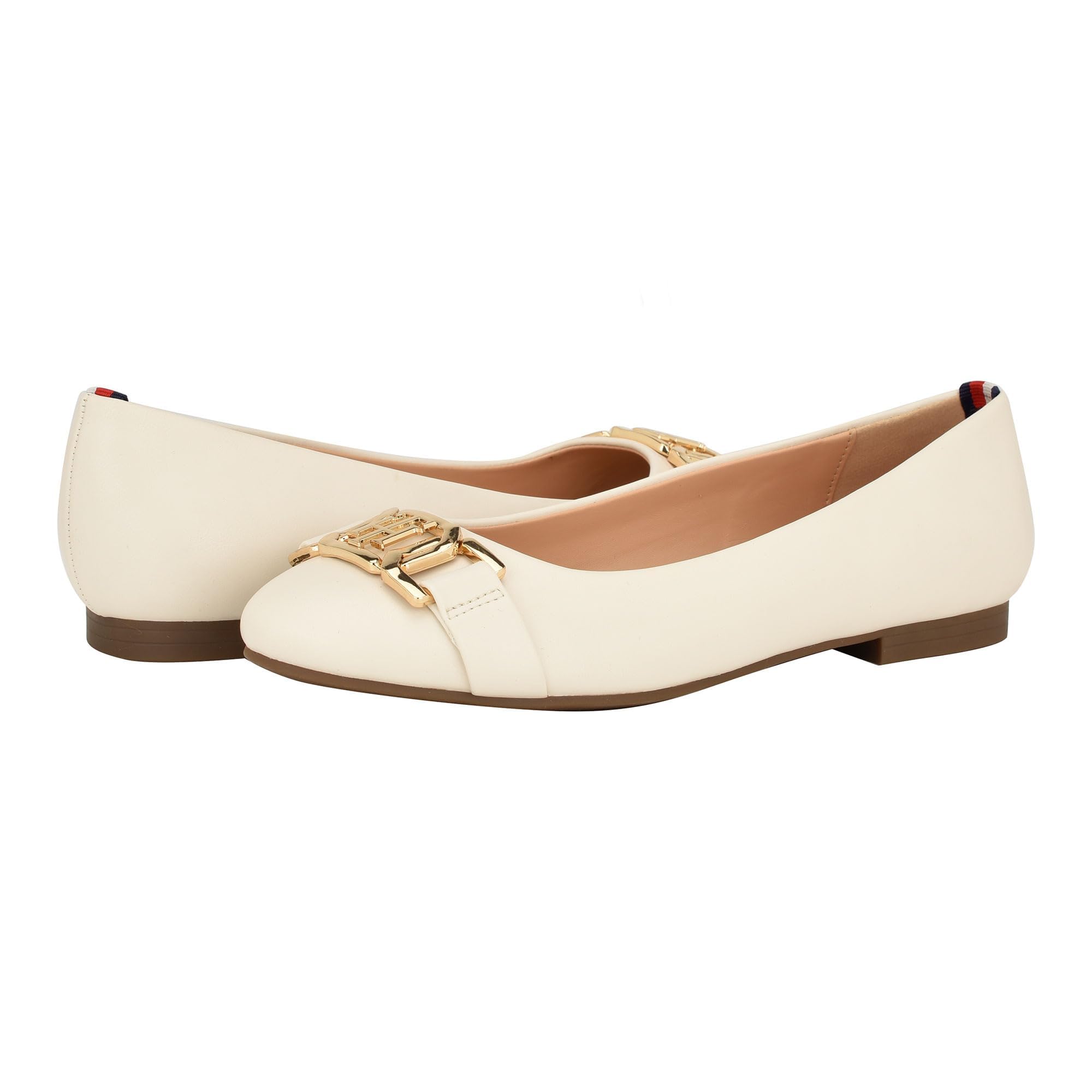 Ballet Flat Tommy Hilfiger Gallyne Creme Chique Feminino 150