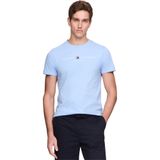 Camiseta Masculina Tommy Hilfiger Com Logotipo Bordado 100% Algodão