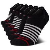 Meias Tommy Hilfiger Athletic Sport Liners Masculinas Pretas 7-12