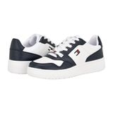 Tênis Tommy Hilfiger Twigye Feminino Branco/azul Marinho Tamanho 9,5