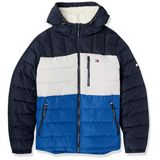 Jaqueta Masculina Tommy Hilfiger, Peso Médio, Forrada Em Sherpa, Azul, Gg
