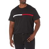 Camiseta Masculina Tommy Hilfiger De Manga Curta Com Listras Exclusivas