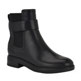 Bota Feminina Tommy Hilfiger Beliah Preta De Couro Sintético 9us