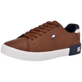 Tênis Tommy Hilfiger Rezz Para Homens, Conhaque, Tamanho 10,5, Eua