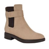 Bota Feminina Tommy Hilfiger Beliah, Cinza, Camurça Sintética, 10 Eua