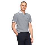 Camisa Polo Tommy Hilfiger 1985 Slim De Manga Curta Para Homens