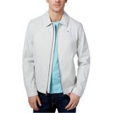 Jaqueta Tommy Hilfiger Leve Microtwill Golf Masculina Oyster