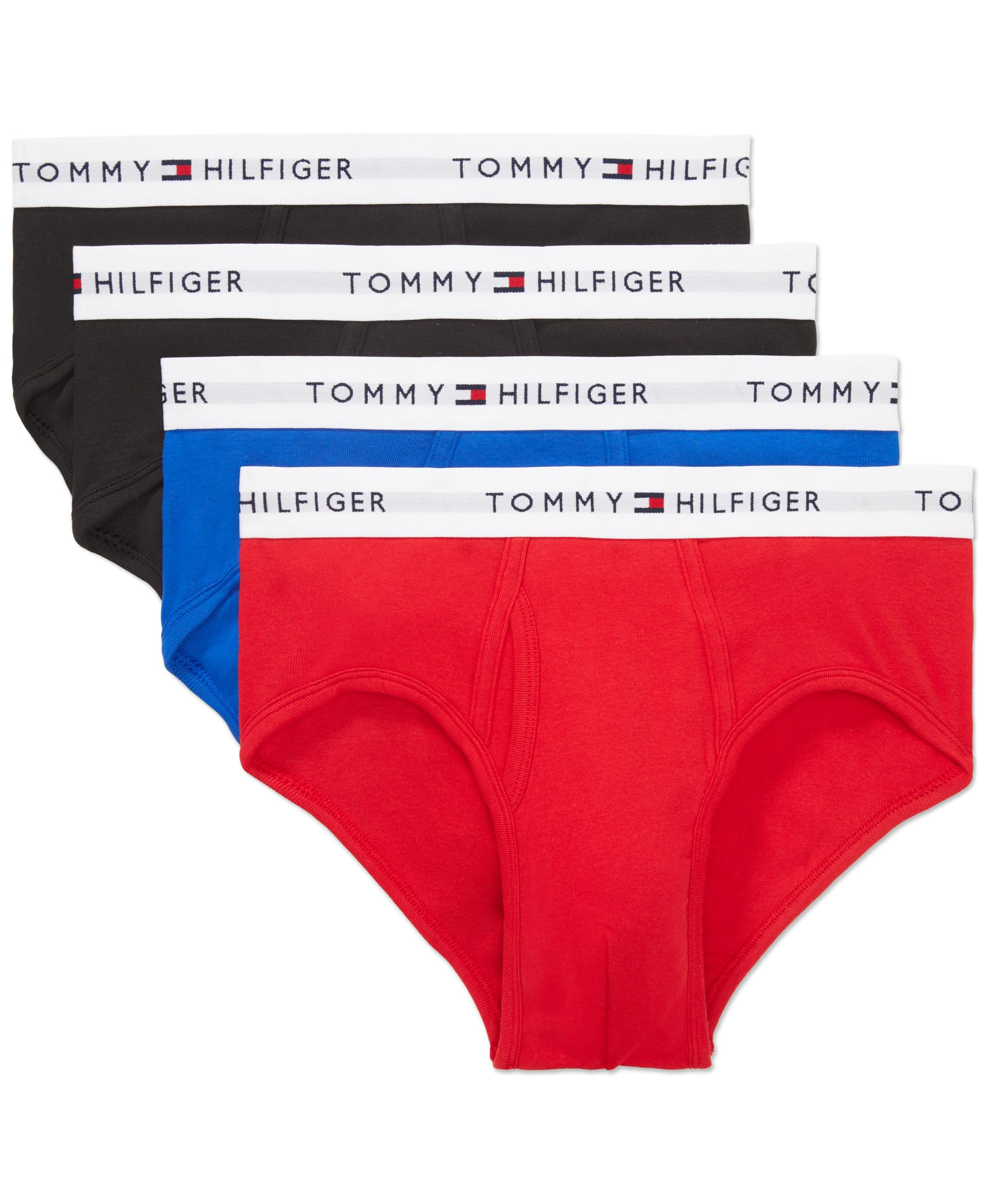 Cuecas Tommy Hilfiger Cotton Classics Para Homens, Pacote Com 4
