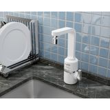 Torneira Elétrica Hydra Slim 4t De Bancada Branca 127v
