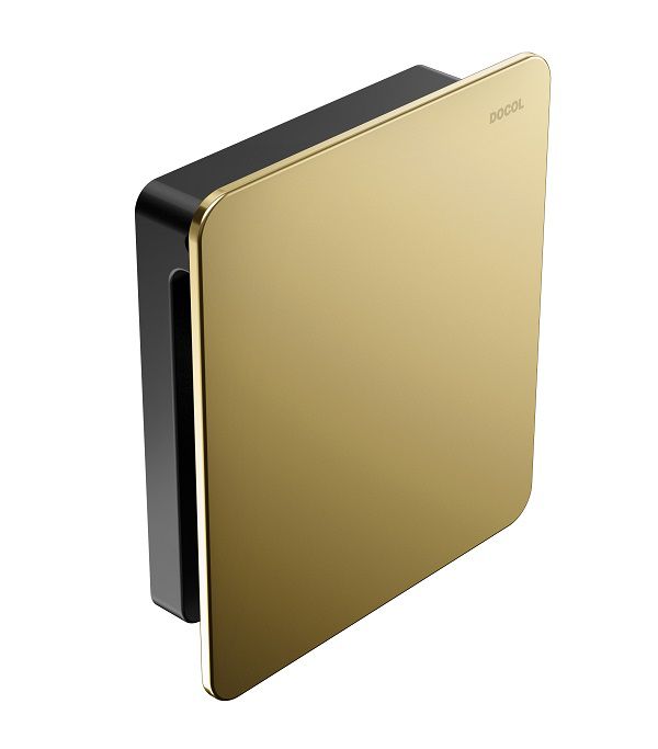 Acabamento P/ Válvula De Descarga Docol Flat Ouro Polido