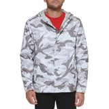 Jaqueta Tommy Hilfiger Leve Impermeável Branca Camo