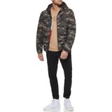 Jaqueta Tommy Hilfiger Stretch Poly Com Capuz, Embalável, Masculina, Branca
